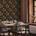 Modern Wallpaper Royal Garden - Elegant Ornaments With Lions and Flowers 159996 additionalThumb 5