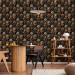 Modern Wallpaper Royal Garden - Elegant Ornaments With Lions and Flowers 159996 additionalThumb 8