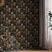 Modern Wallpaper Royal Garden - Elegant Ornaments With Lions and Flowers 159996 additionalThumb 9