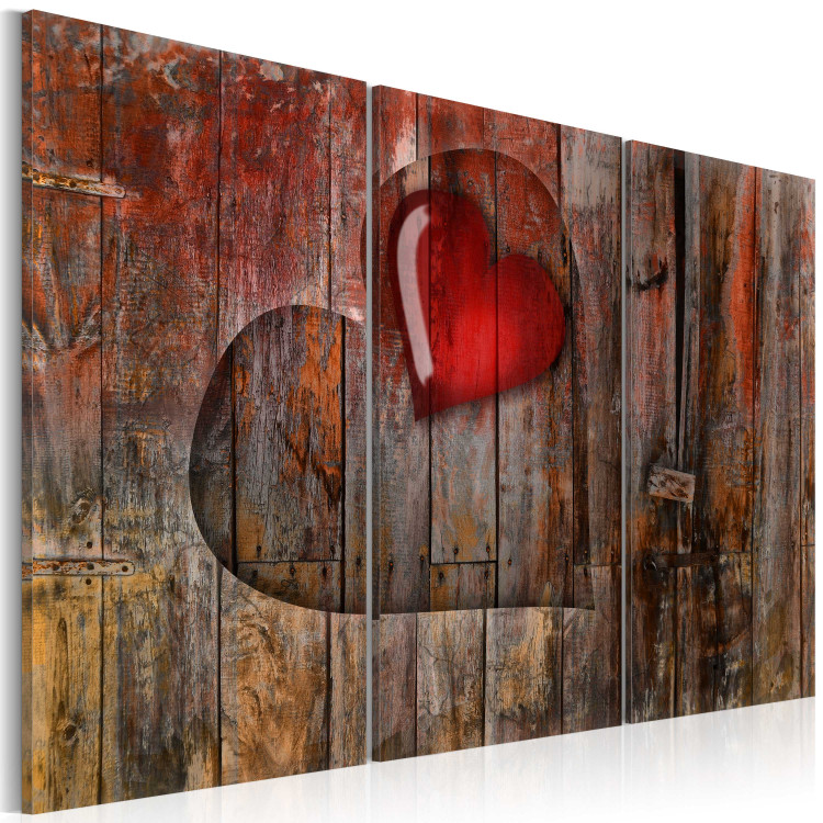Canvas Art Print Heart to heart 56096 additionalImage 2