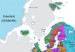 Canvas Art Print World Map: Island of Colours 92096 additionalThumb 4