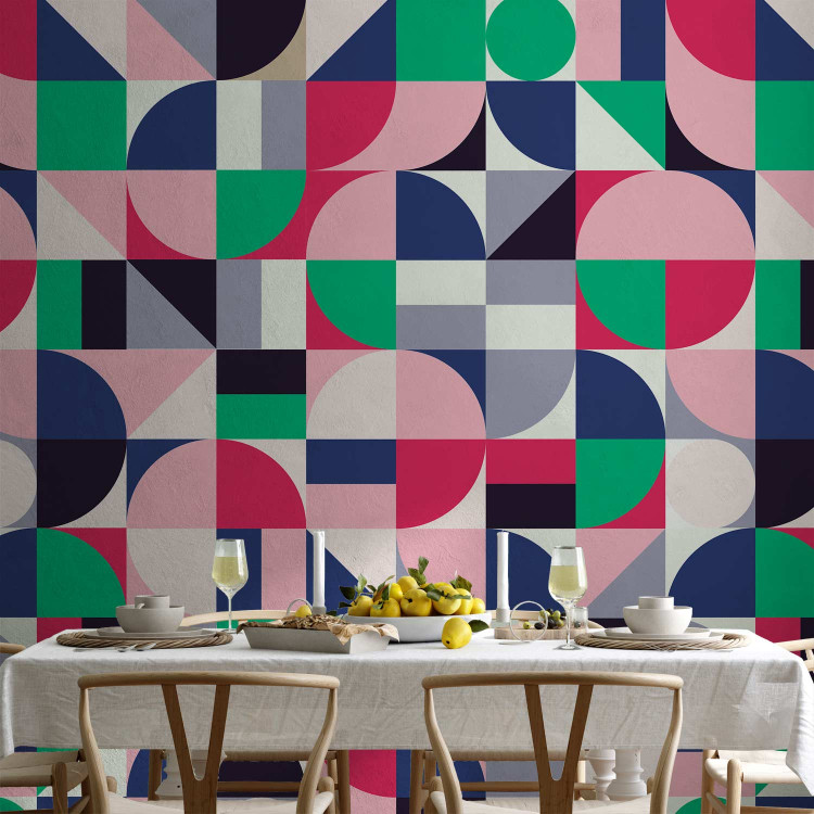 Wallpaper Magma Geometric Mosaic (Colourful) 108107 additionalImage 4