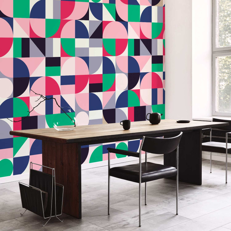 Wallpaper Magma Geometric Mosaic (Colourful) 108107 additionalImage 7