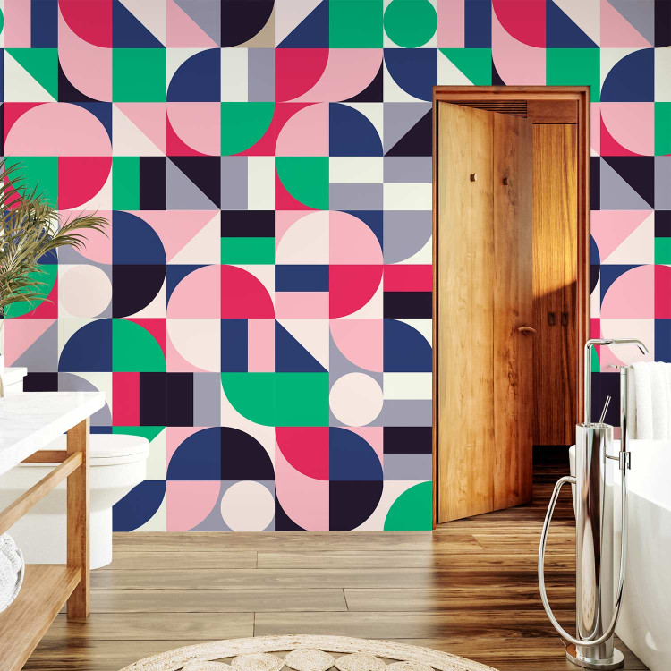 Wallpaper Magma Geometric Mosaic (Colourful) 108107 additionalImage 8