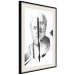 Wall Poster Cracked Sculpture of Socrates - black and white geometric pattern with a figure 114307 additionalThumb 3