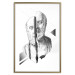 Wall Poster Cracked Sculpture of Socrates - black and white geometric pattern with a figure 114307 additionalThumb 14