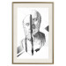 Wall Poster Cracked Sculpture of Socrates - black and white geometric pattern with a figure 114307 additionalThumb 19