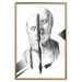 Wall Poster Cracked Sculpture of Socrates - black and white geometric pattern with a figure 114307 additionalThumb 16