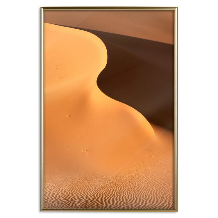 Poster Sand Wave - warm landscape of a hot desert somewhere in Morocco 116507 additionalImage 16