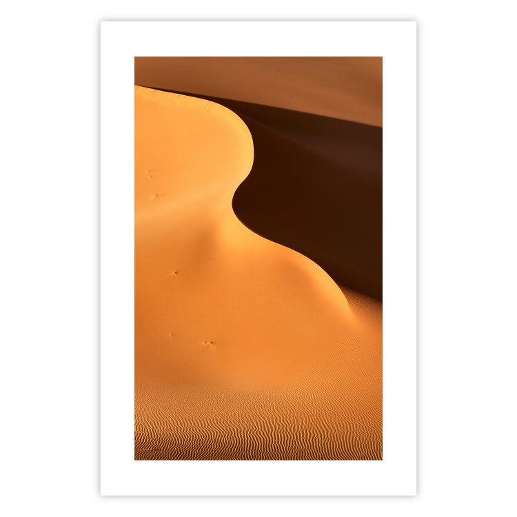 Poster Sand Wave - warm landscape of a hot desert somewhere in Morocco 116507 additionalImage 19