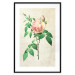 Poster Victorian Rose - colorful floral composition against a background of beige stripes 117407 additionalThumb 16
