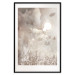 Poster Sunny Flare - nature landscape with a view of a sunlit field 119207 additionalThumb 24