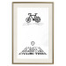 Poster I like Cycling - black English texts with emojis on a white background 122807 additionalThumb 27