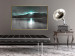 Poster January Night - lake landscape with blue moon in the sky 124507 additionalThumb 5