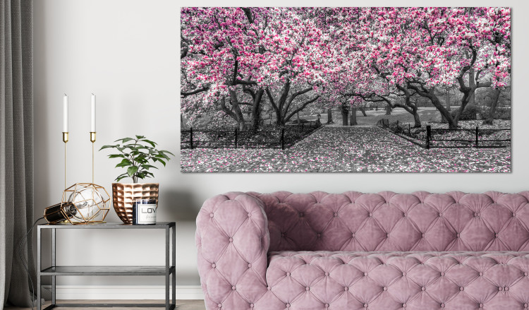 Large canvas print Magnolia Park - Pink II [Large Format] 128607 additionalImage 6