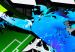 Canvas Soccer Graffiti (5-part) narrow - ball in street art style 129407 additionalThumb 5