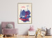 Poster Forest Dwellers - abstract colorful forest with figures and a funny character 129907 additionalThumb 10
