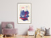 Poster Forest Dwellers - abstract colorful forest with figures and a funny character 129907 additionalThumb 15