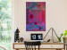 Canvas Four Walls (1-piece) Vertical - futuristic colorful figures 131907 additionalThumb 3