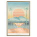 Wall Poster Welcome to Hawaii - tropical summer landscape in pastel motif 135007 additionalThumb 21