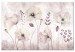Canvas Art Print Flowery Moment (1-piece) Wide - flowers in shabby chic motif 135407