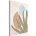 Canvas Art Print Agave in the Sun (1-piece) Vertical - abstract boho-style pattern 135607 additionalThumb 2
