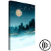 Canvas Misty Moon (1-piece) Vertical - landscape in the moonlight 136007 additionalThumb 6