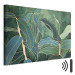 Canvas Print Expressive Leaves (1-piece) Wide - landscape of exotic leaves 137307 additionalThumb 8
