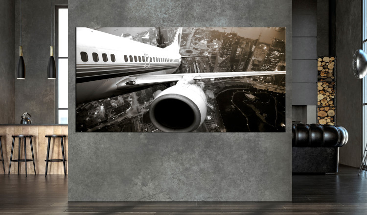 Large canvas print Airplane Take Off II [Large Format] 137607 additionalImage 6