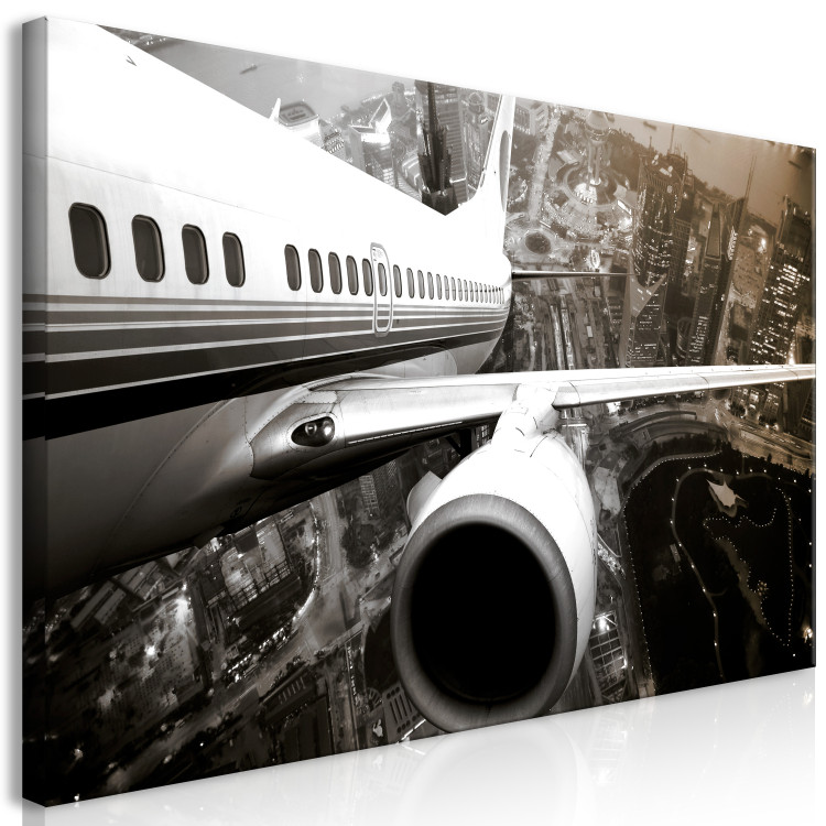 Large canvas print Airplane Take Off II [Large Format] 137607 additionalImage 3