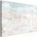 Canvas Art Print Calm Trees - Winter Landscape Painted in Soft Colors 146307 additionalThumb 2