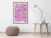 Wall Poster Geometric Abstraction - Light Purple Plant Shapes and Forms 149707 additionalThumb 12