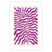 Wall Poster Geometric Abstraction - Light Purple Plant Shapes and Forms 149707 additionalThumb 16