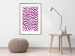Wall Poster Geometric Abstraction - Light Purple Plant Shapes and Forms 149707 additionalThumb 14
