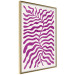Wall Poster Geometric Abstraction - Light Purple Plant Shapes and Forms 149707 additionalThumb 6