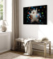 Canvas Art Print AI Persian Cat - Dancing Animal in Disco Dots - Horizontal 150207 additionalThumb 4
