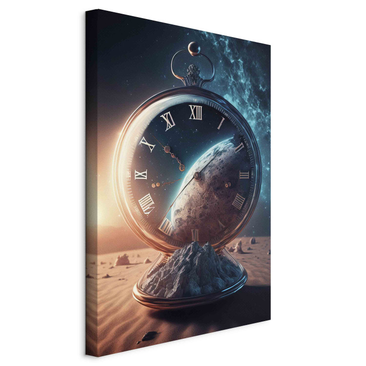 Large canvas print Planetary Hourglass - Abstraction With a Time and Space Motif [Large Format] 151107 additionalImage 3