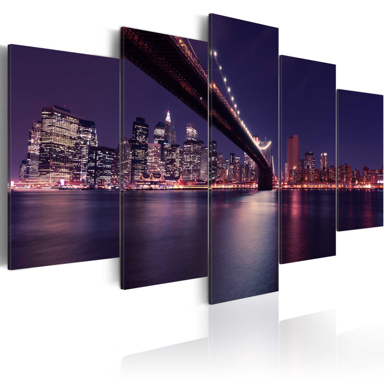 Canvas Art Print Last night in New York City 58407 additionalImage 2