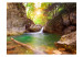 Wall Mural Mountain Stream - Lake Landscape with Waterfall among Stones in the Forest 60007 additionalThumb 1
