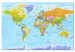Decorative Pinboard World Map: Orbis Terrarum [Cork Map - Polish Text] 106517 additionalThumb 2
