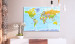 Decorative Pinboard World Map: Orbis Terrarum [Cork Map - Polish Text] 106517 additionalThumb 3