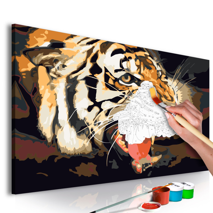Paint by number Tiger Roar 107317 additionalImage 3
