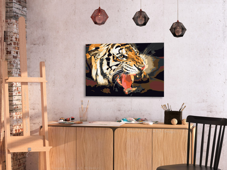 Paint by number Tiger Roar 107317 additionalImage 2