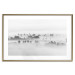 Wall Poster Dense fog - black and white landscape overlooking misty treetops 114917 additionalThumb 16