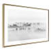 Wall Poster Dense fog - black and white landscape overlooking misty treetops 114917 additionalThumb 8