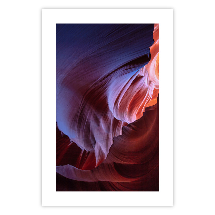 Poster Colorful Sandstone - unique composition with a landscape among rocks 116517 additionalImage 25