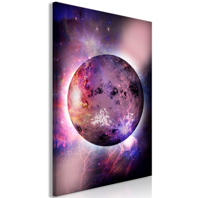 Canvas Art Print Explosion of Colors in Space (1-part) - Abstract World of Colors 118317 additionalImage 2