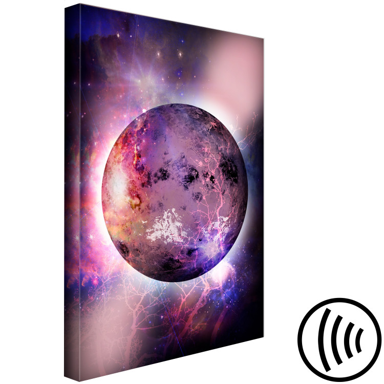Canvas Art Print Explosion of Colors in Space (1-part) - Abstract World of Colors 118317 additionalImage 6