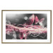 Wall Poster Flame of Butterflies - radiant abstraction with silver and pink insects 118417 additionalThumb 14