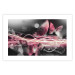 Wall Poster Flame of Butterflies - radiant abstraction with silver and pink insects 118417 additionalThumb 19